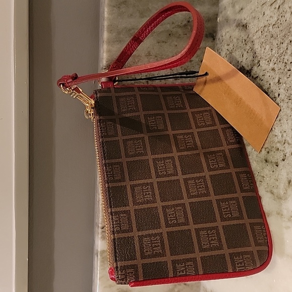 Red and brown Wristlet Steve Madden - Picture 3 of 7